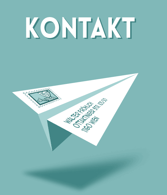 Kontakt Walter Fröhlich: Illustrator, Grafik-Designer Comiczeichner. Lebt und arbeitet in Wien.